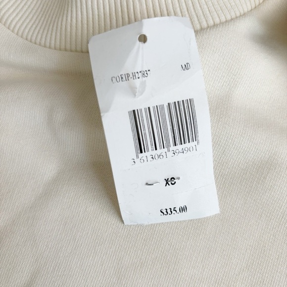 A.P.C.Men’s Off White Adam Sweatshirt Size XS Logo New - Picture 5 of 9